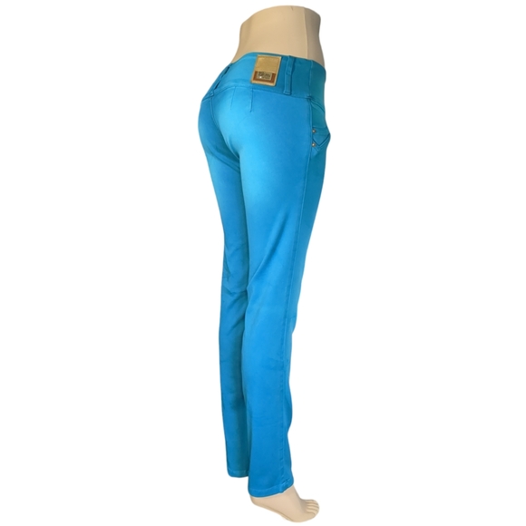*NEW* Colombian Authentic Push Up But LIFTING High Waist Skinny JEANSSize 12 - Picture 8 of 16